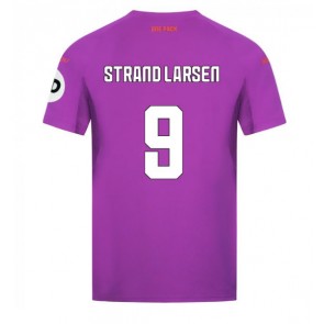 Wolves Jorgen Strand Larsen #9 Alternativní Dres 2024-25 Krátký Rukáv